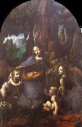 Leonardo  Da Vinci, Madonna of the Rocks